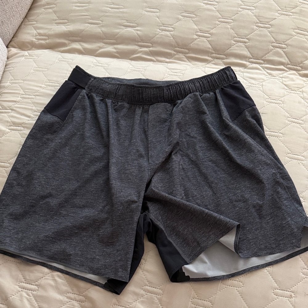 Gray Lululemon Athletic shorts